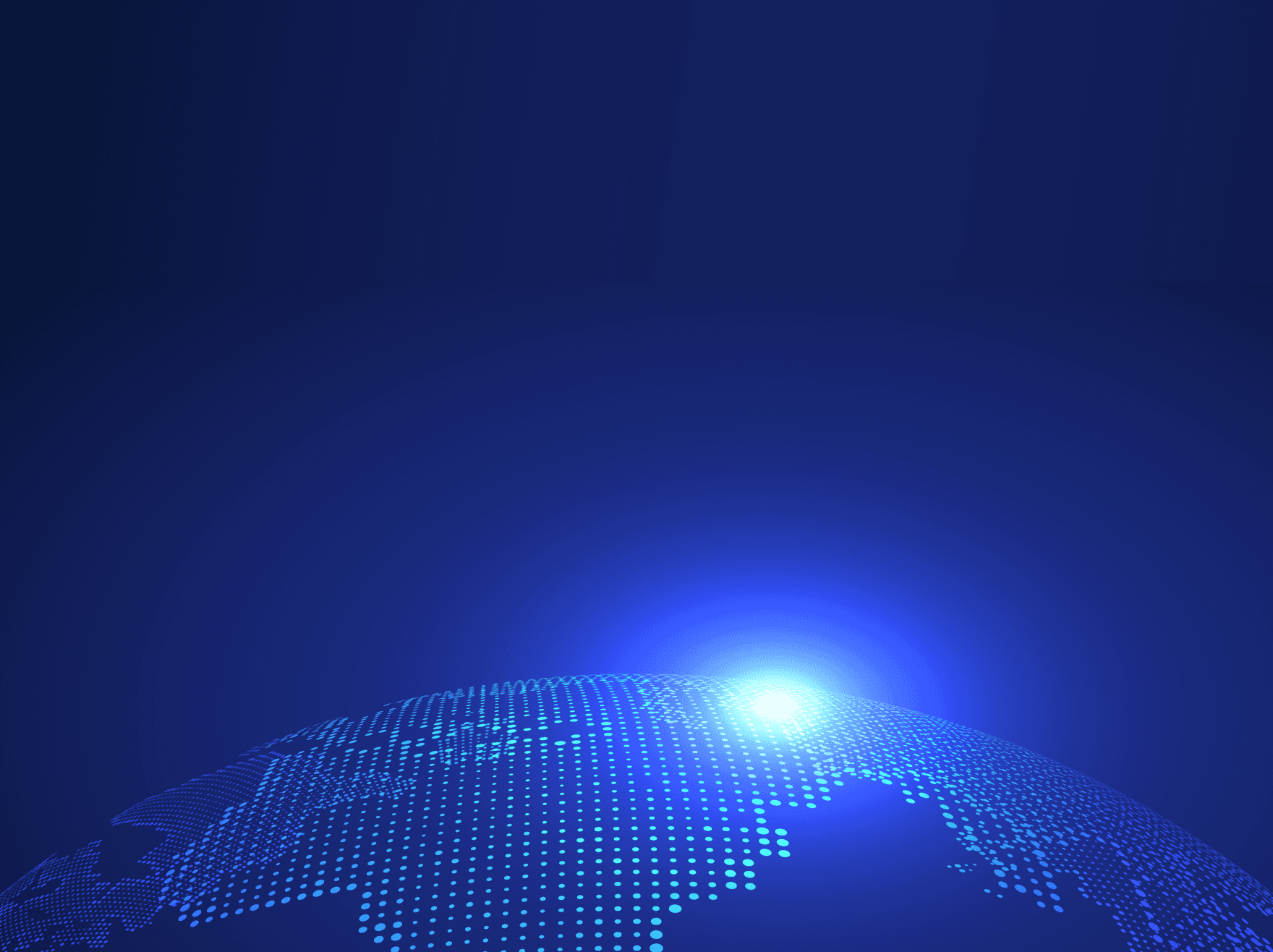 Dotted globe
